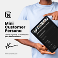 Mini Customer Persona Template