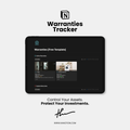 Warranties Tracker Template